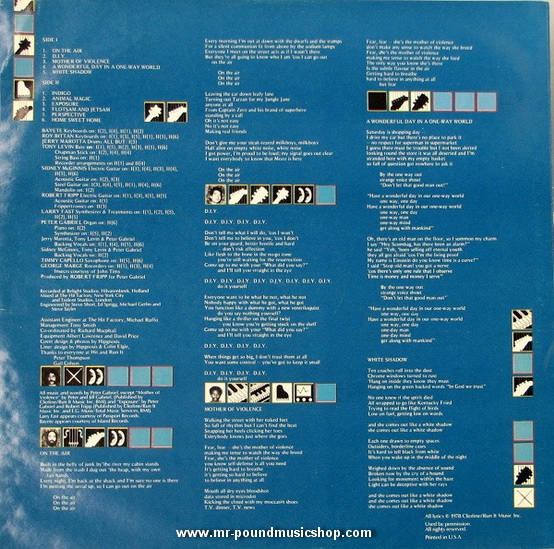 Peter Gabriel - Peter Gabriel 2: Scratch