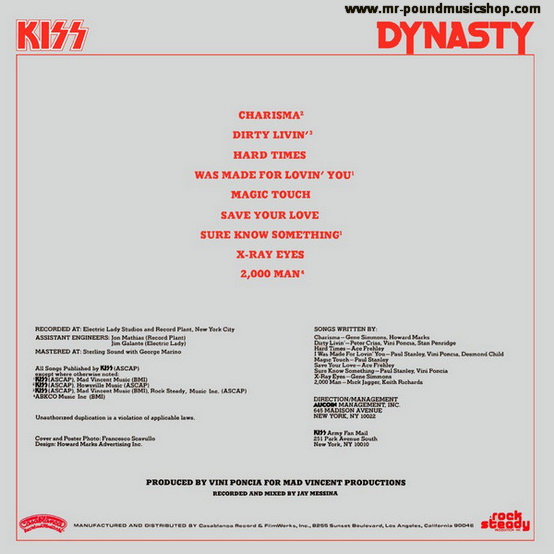 Kiss - Dynasty
