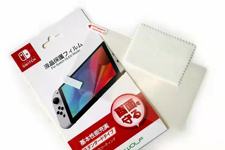 City Wolf ฟิล์มใสกันรอยจอ Switch OLED