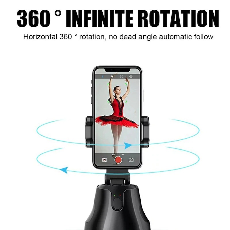 Apai Genie 360 - ขาจับโทรศัพท์ ที่จับโทรศัพท์ แบบหมุนตามแบบอัตโนมัติเชื่อมต่อด้วยระบบ Bluetooth