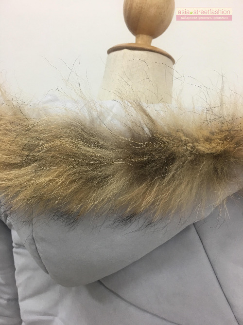 เสื้อกันหนาว ฮู้ดดี้ ผ้าโพลิเนื้อด้าน แต่งขนเฟลอฟู บุนวมฟูๆ หนานุ่ม อุ่นมากๆ พร้อมส่งจ้า