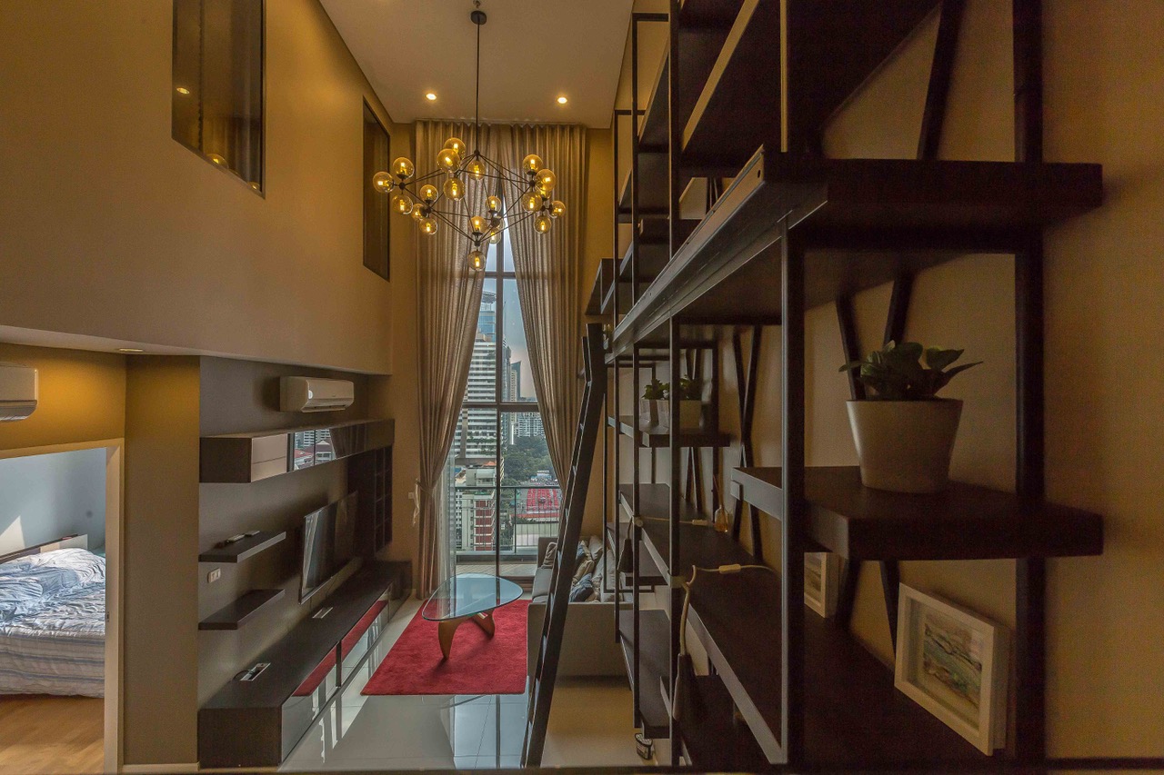 ให้เช่าคอนโด Villa Asoke (วิลล่า อโศก) 2 ห้องนอน 2 น้ำ ห้องDuplex ชั้น 21-22 ขนาด 92 ตรม