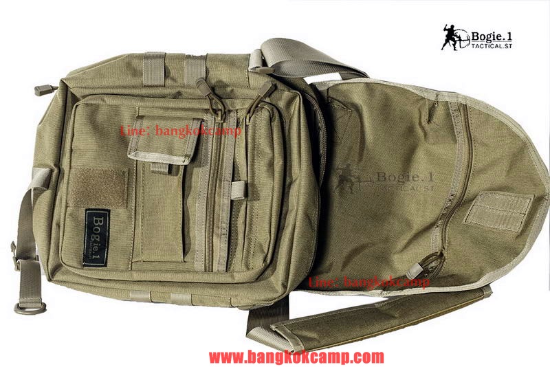 กระเป๋าสะพายข้าง /ซ่อนปืน Big gun (สีดำ)