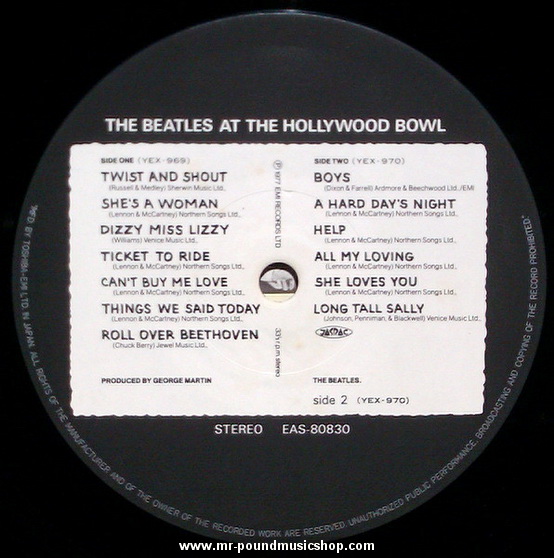 The Beatles - The Beatles At The Hollywood Bowl