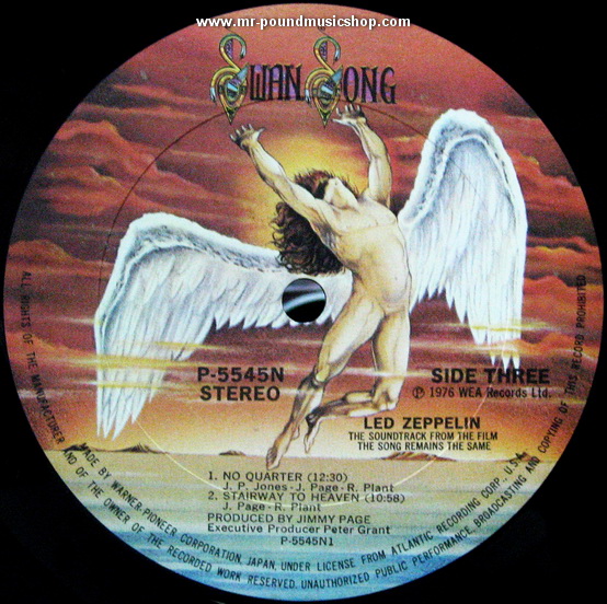 Led Zeppelin - The Soundtrack From The Film-The Song Remains The Same