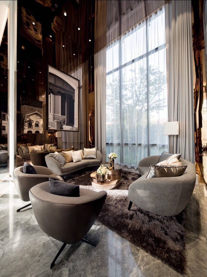 ให้เช่าคอนโด Knightsbridge Prime Sathorn (ไนท์ บริดจ์ ไพร์ม สาทร ) ห้อง duplex ชั้น 30 แบบ 1 ห้องนอน 1 ห้องน้ำ 45 ตรม