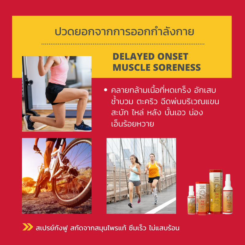 ยาน้ำสเปรย์สมุนไพรแก้ปวดเมื่อยกังฟู ขนาด 30 มล.