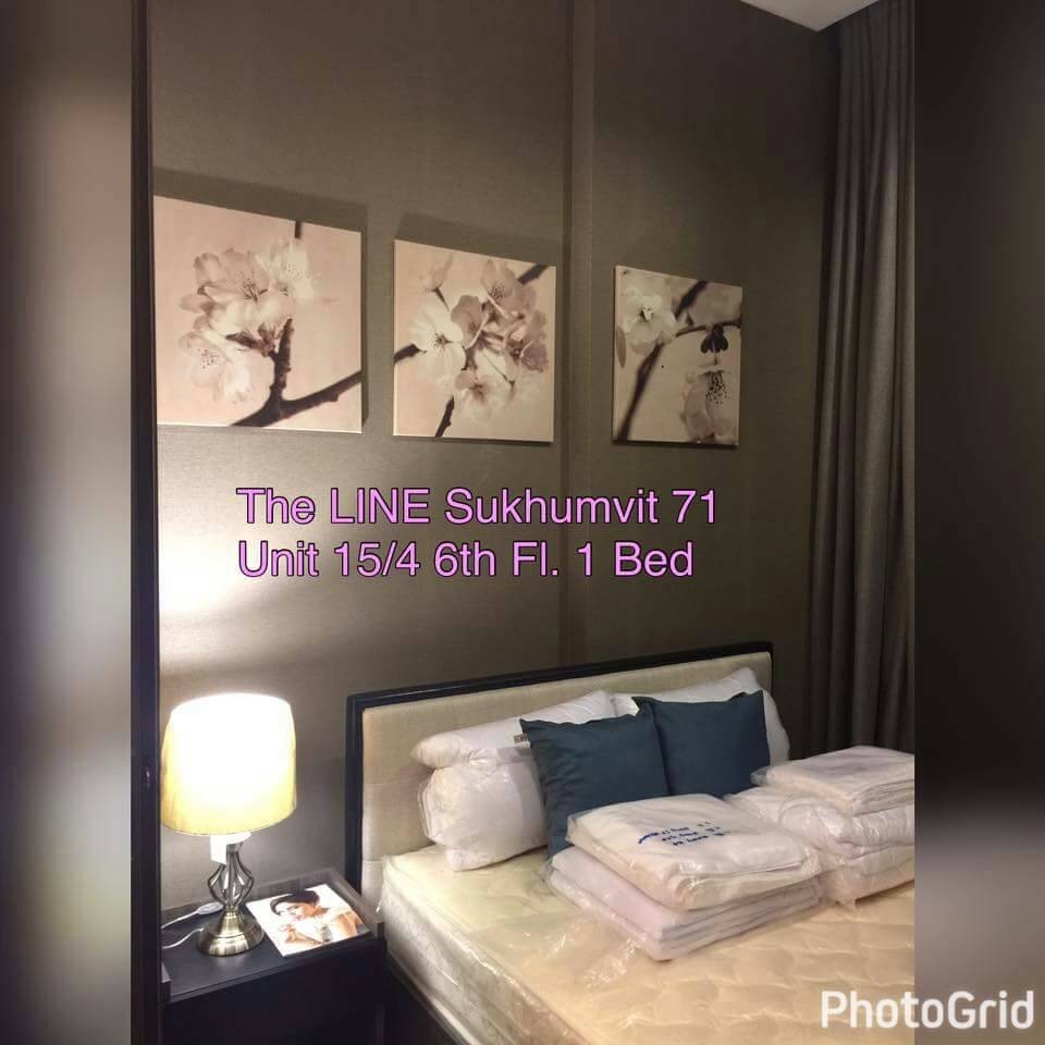 รหัสทรัพย์ 29650 ให้เช่าคอนโด The Line Sukhumvit 71 (เดอะ ไลน์ สุขุมวิท 71) ห้อง 1 ห้องนอน 1 ห้องน้ำ