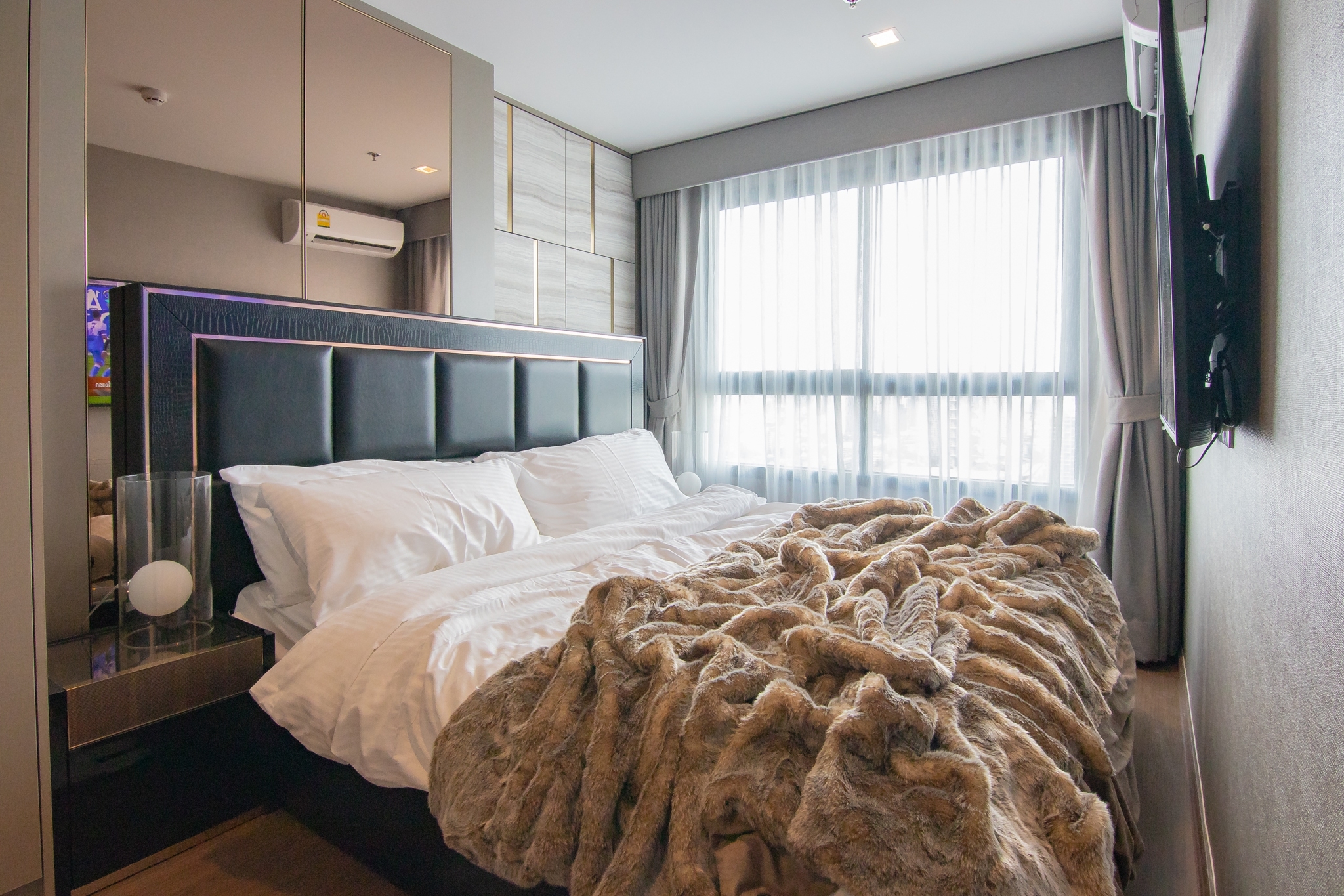 ให้เช่าคอนโด Ideo Sukhumvit 93 (ไอดีโอ สุขุมวิท 93) 2 ห้องนอน 2 ห้องน้ำ ขนาด 52.3 ตรม ชั้น 36 ห้องตกแต่ครบพร้อมอยู่