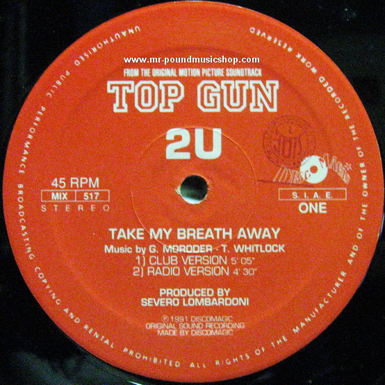 2U - Take My Breath Away
