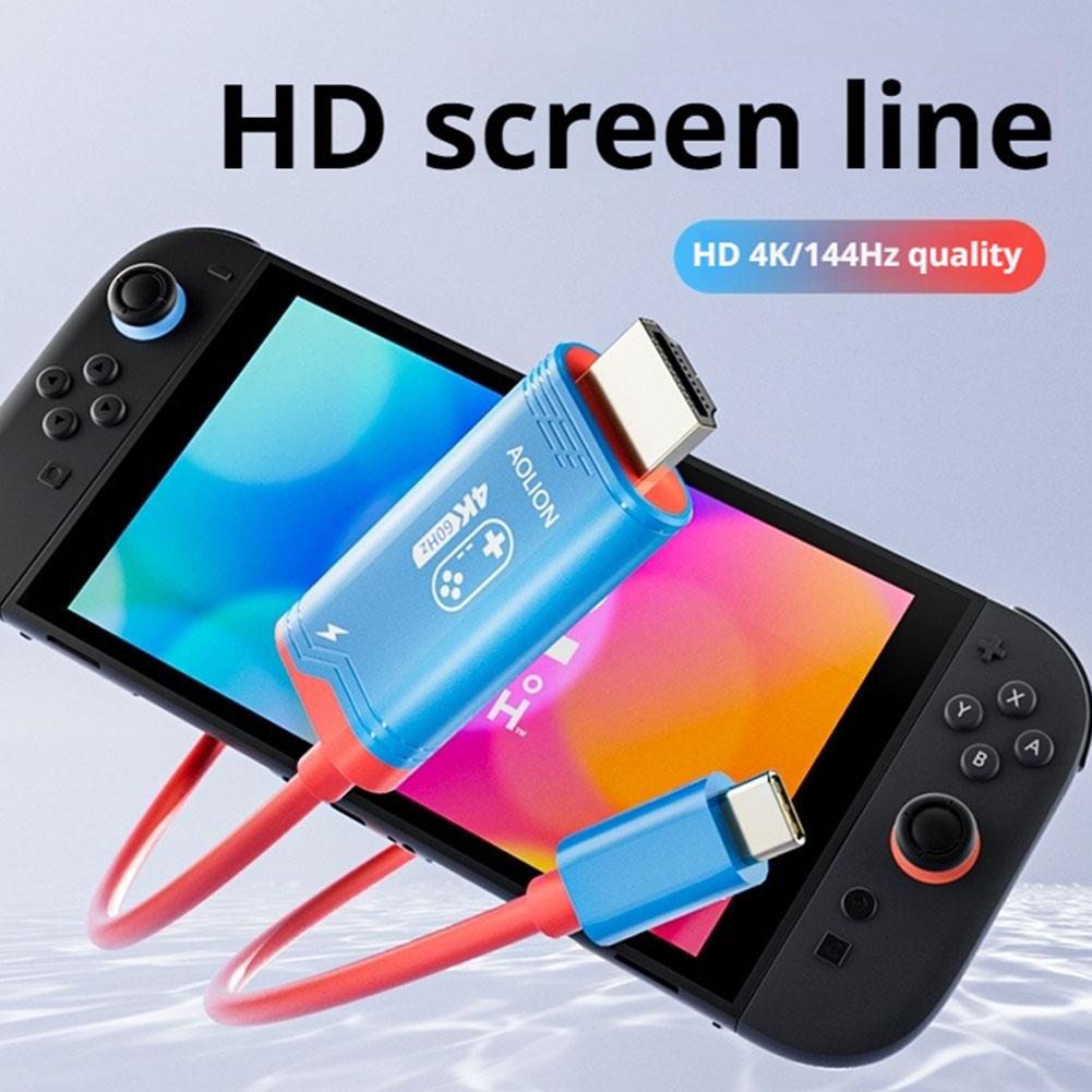 Aolion สาย HDMI ใช้แทน DOCK สำหรับ Nintendo Switch 2 (รุ่นปี 2025) AL-NS216