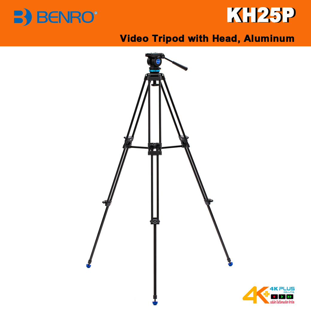 Benro KH25P Video Tripod Aluminum with Head