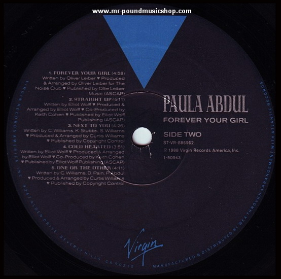 Paula Abdul - Forever Your Girl
