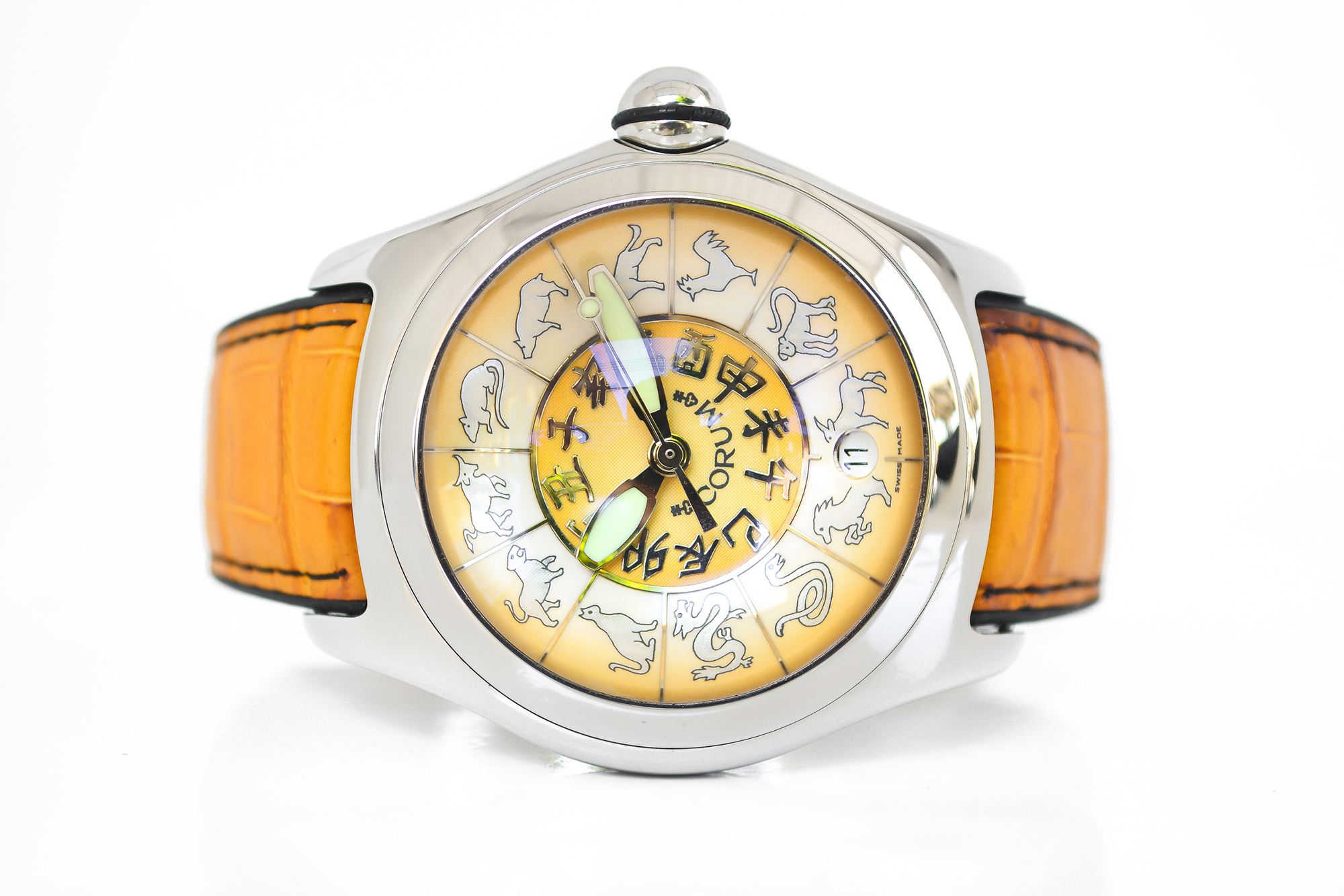 Corum Bubble Yellow Zodiac Special Edition Automatic