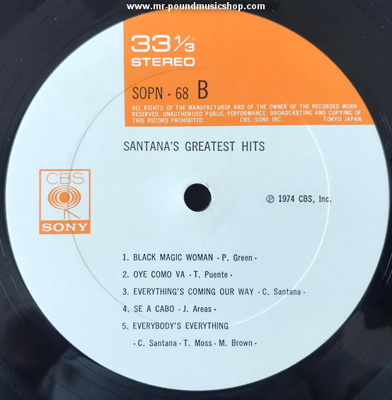Santana - Santana's Greatest Hits
