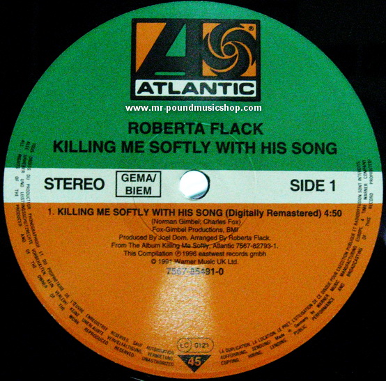 Roberta Flack - Killing Me Softly With His Song