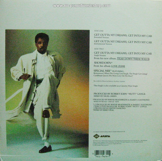 Billy Ocean - Get Outta My Dreams, Get Into My Car