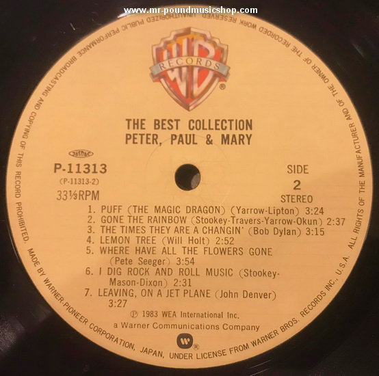 Peter, Paul & Mary - The Best Collection