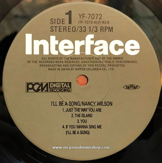 Nancy Wilson - I'll Be A Song