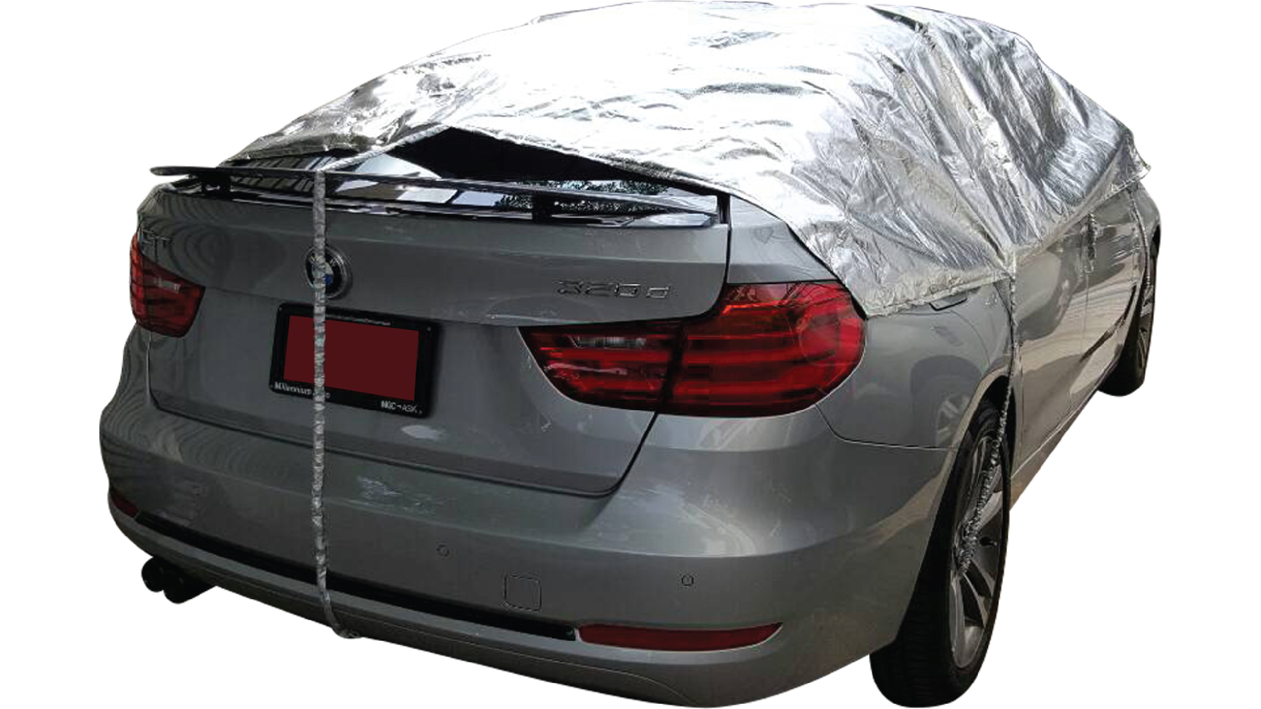 Sunaway ผ้าคลุมรถกันร้อน 100% (สำหรับรถเก๋ง-ครึ่งคัน)