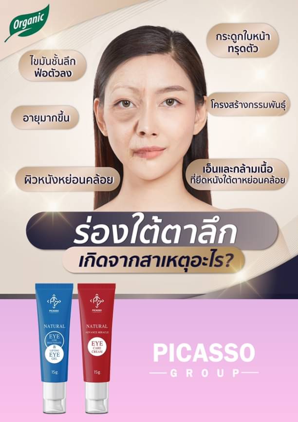 เวชศาสตร์บำบัดถุงใต้ตา ขอบตาหมองคล้ำ 15g.