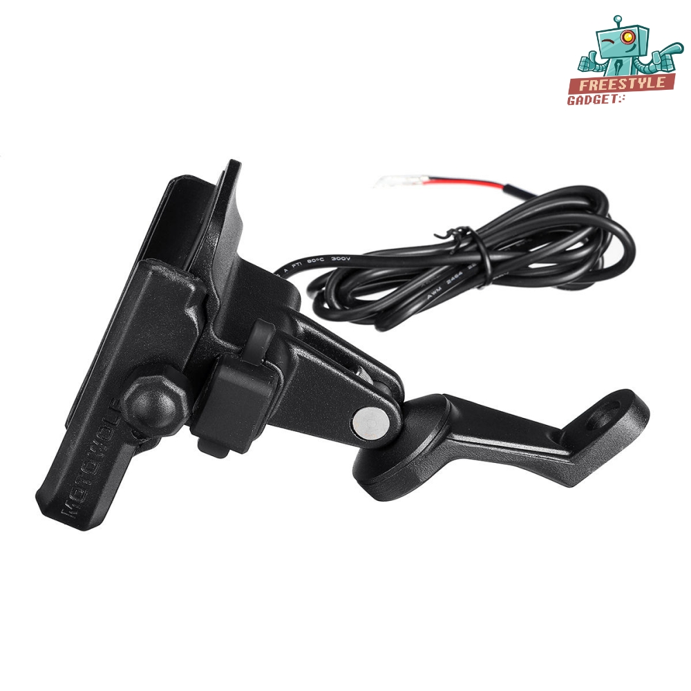 MOTOWOLF MDL 2805C USB Charges - ที่จับมือถือ ที่จับโทรศัพท์สำหรับมอเตอร์ไซค์ทุกรุ่น ของแท้ 100%