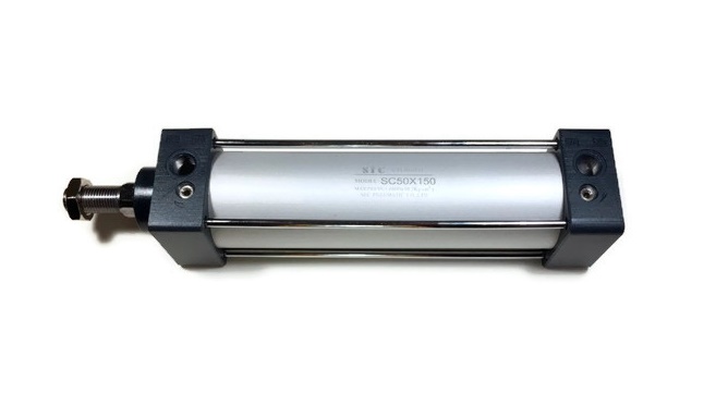 กระบอกลม SC50x150 มม. SFC พร้อมขายึดหัวท้าย