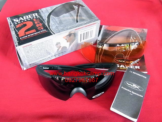 แว่นตา WileyX SABER ADVANCE (ชุด2เลนส์)