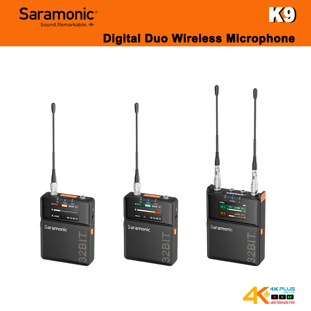 Saramonic K9 Digital Duo Wireless Microphone