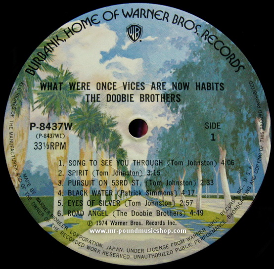 The Doobie Brothers - What Were Once Vices Are Now Habits