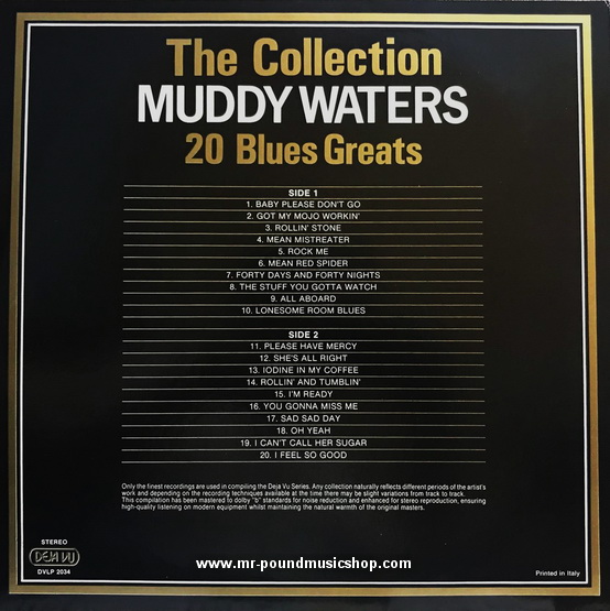 Muddy Waters - The Collection - 20 Blues Greats