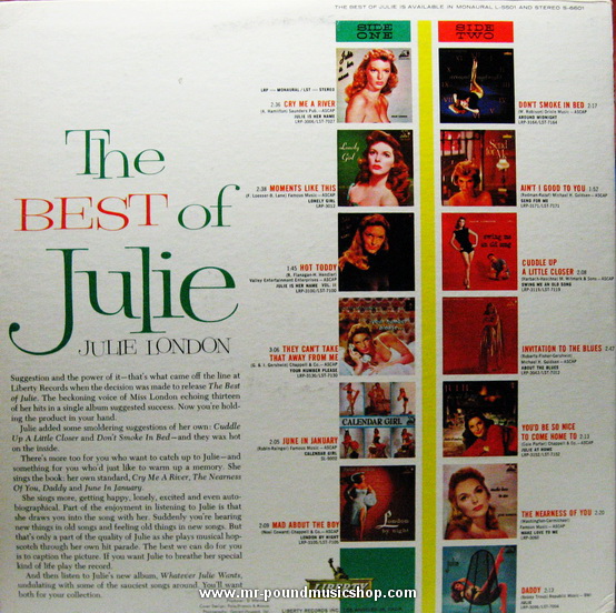 Julie London - The Best of Julie