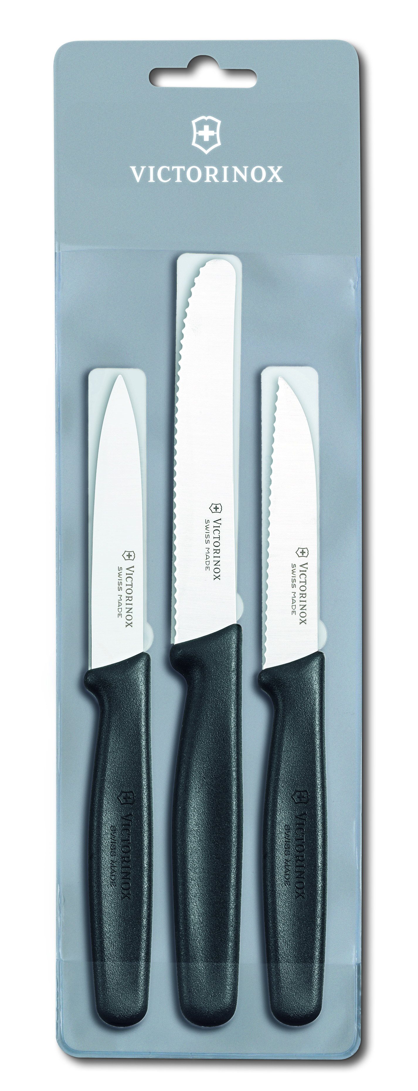 มีดครัว VICTORINOX BLACK PARING KNIVES SET 3 PIECES (5.1113.3)