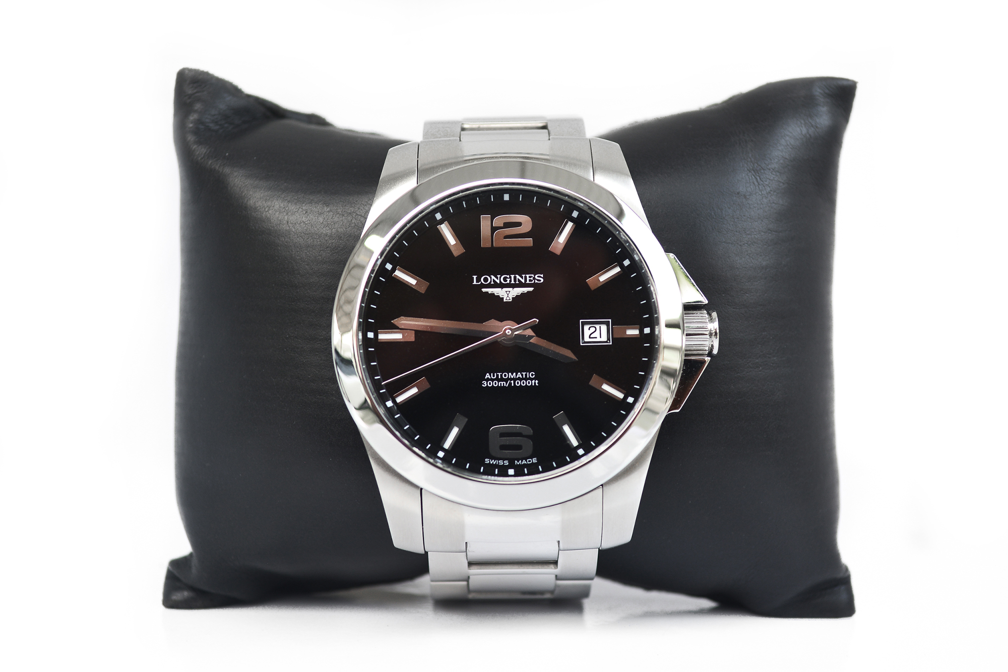 Longines Conquest Automatic King Size หน้าดำ