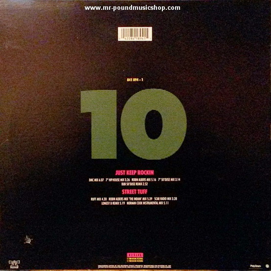 Double Troble And Rebel MC - 5 + 5 (Just Keep Rockin / Street Tuff)