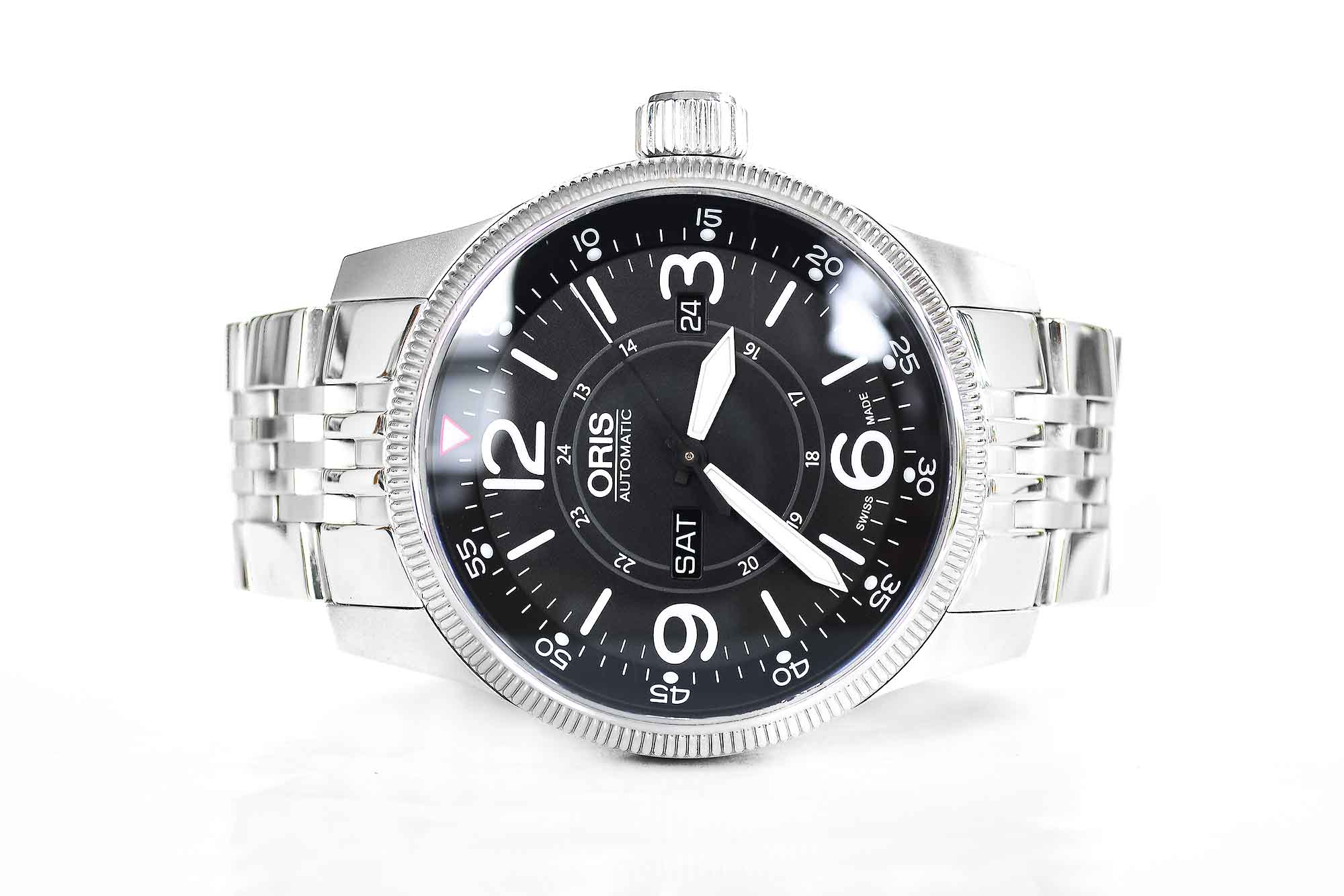 Oris Big Crown Timer Black Dial 44mm กล่องใบครบ (Sold)