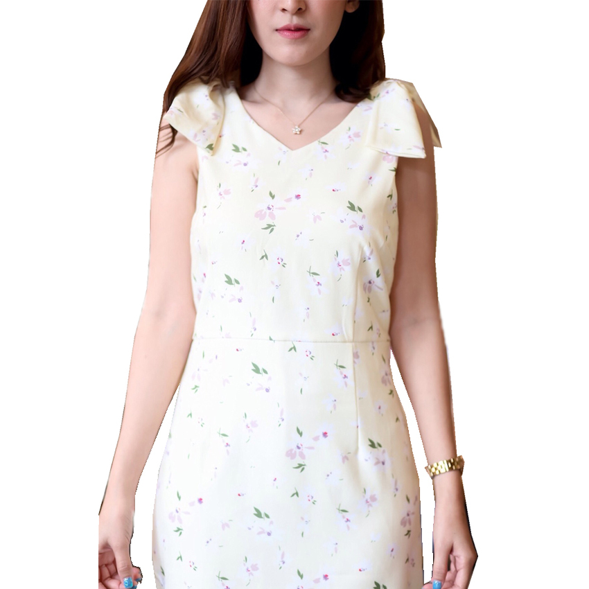 MaxxiTrendy DS0022 เสื้อผ้าแฟชั่น เสื้อผ้าเกาหลีเสื้อผ้าแฟชั่นเกาหลี เดรสเกาหลี เดรสทำงาน แซก แฟชั่นเดรส เดรสน่ารักเดรสสั้น เดรส Womens Dresses Online