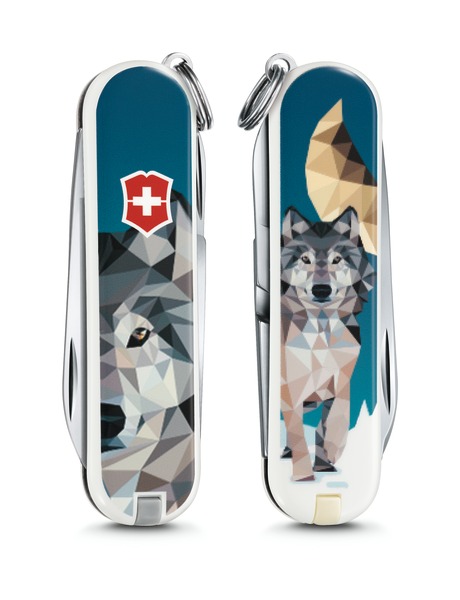 VICTORINOX KNIFE CLASSIC "THE WOLF IS COMING HOME" LIMITED EDITION 2017