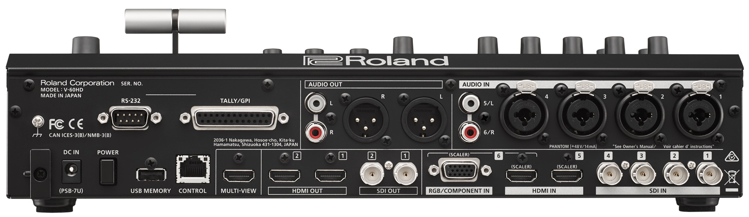 Roland V-60HD HD VIDEO SWITCHER / 6 Video Input