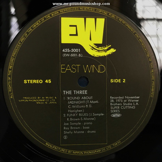 Joe Sample / Ray Brown / Shelly Manne - The Three