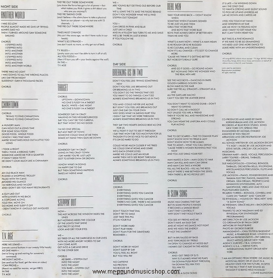 Joe Jackson - Night And Day