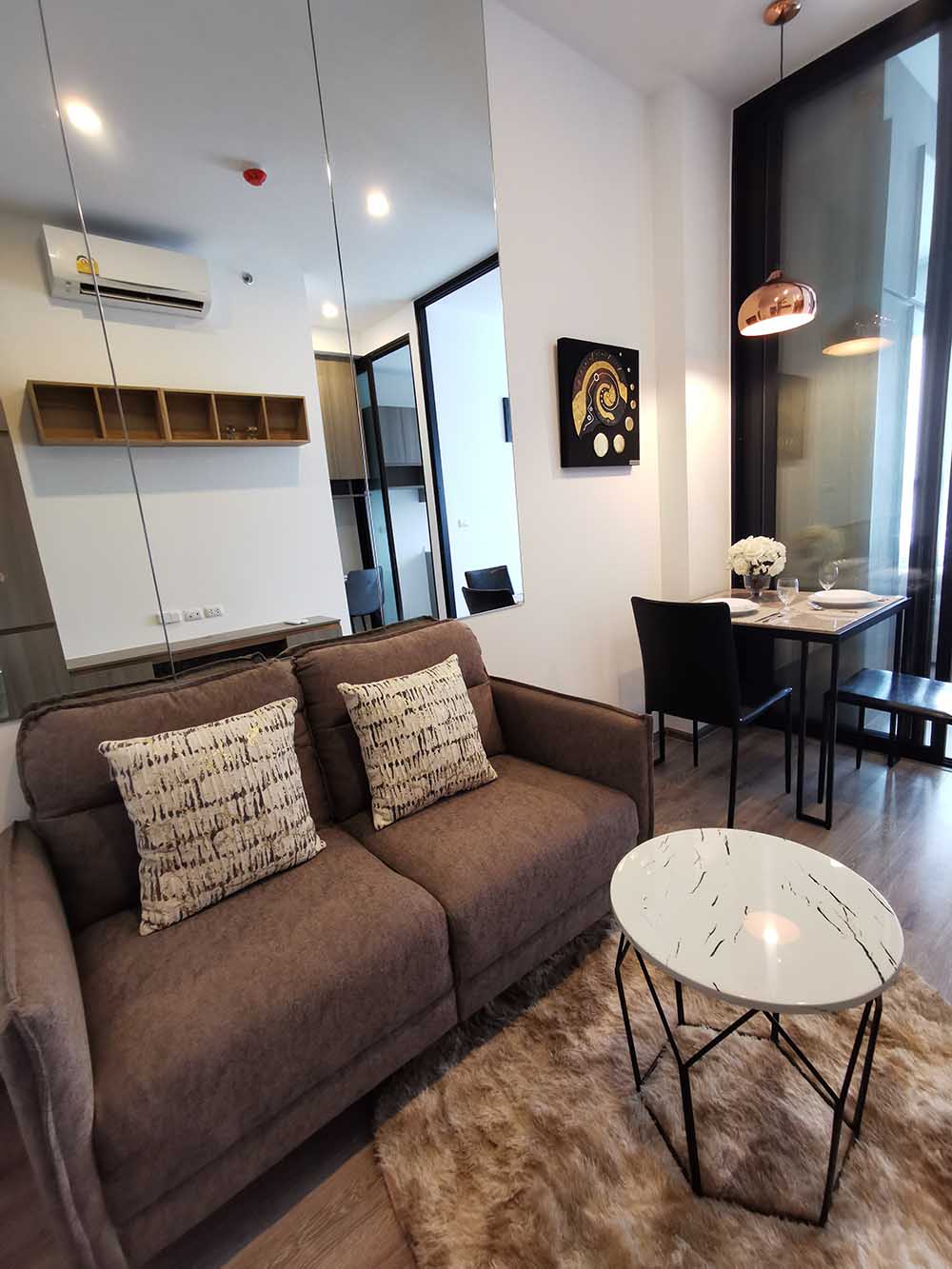 ให้เช่าคอนโด Knightsbridge Prime Onnut (คอนโด ไนท์บริดจ์ ไพร์ม อ่อนนุช ) 1 ห้องนอน 1 ห้องน้ำ