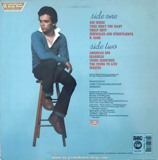 John Cougar Mellencamp - The Kid Inside