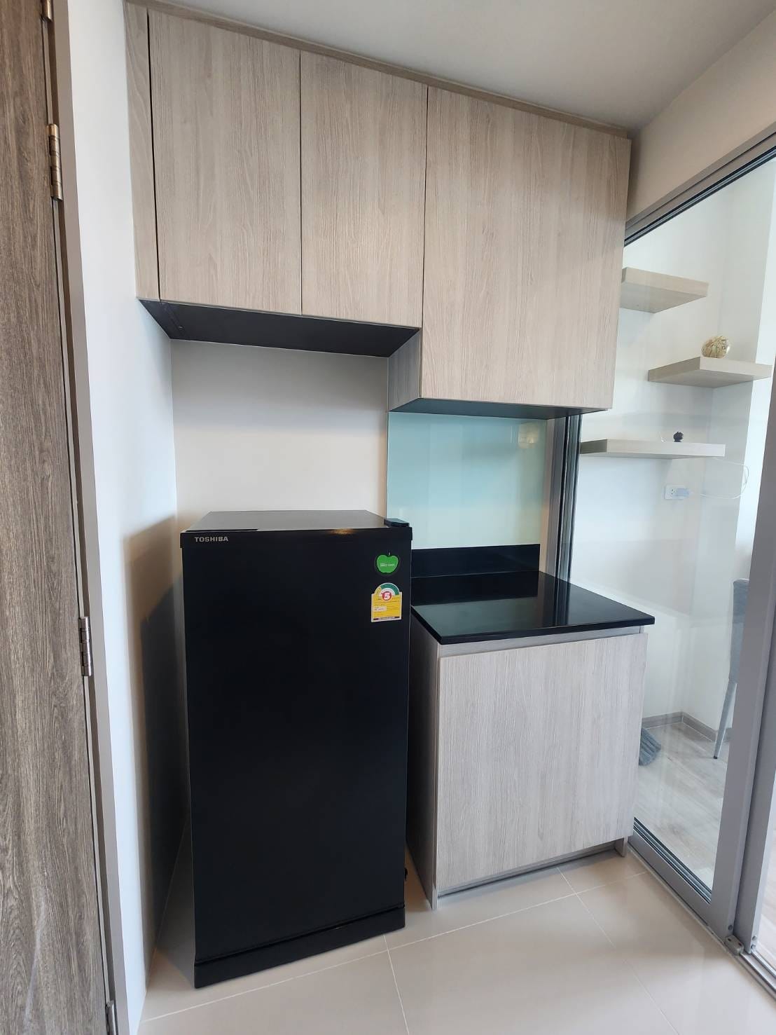 ให้เช่าคอนโด นิชโมโน รามคำแหง (ForRent Niche Mono Ramkhamhaeng) ห้องใหม่แกะกล่อง ไม่เคยอยู่ ชั้น 32 1 ห้องนอน