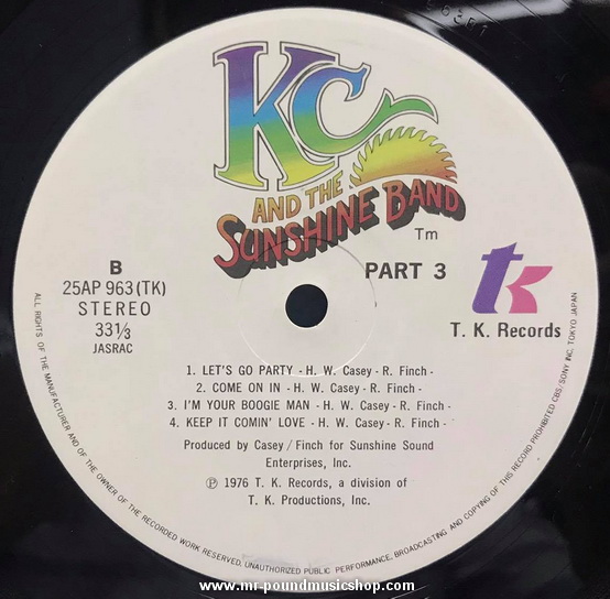 KC and The Sunshine Band - Part 3