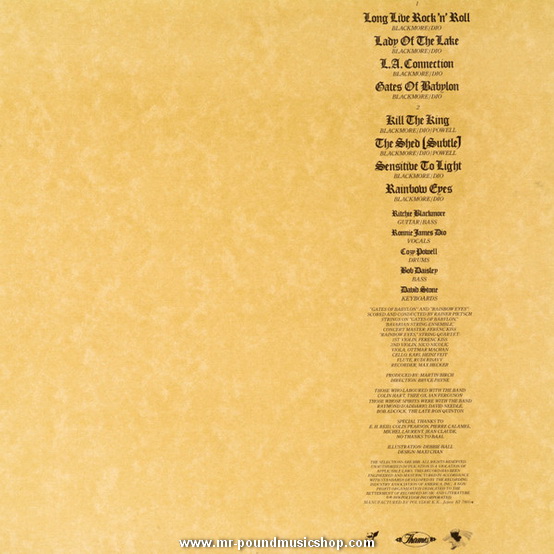 Rainbow - Long Live Rock 'n' Roll