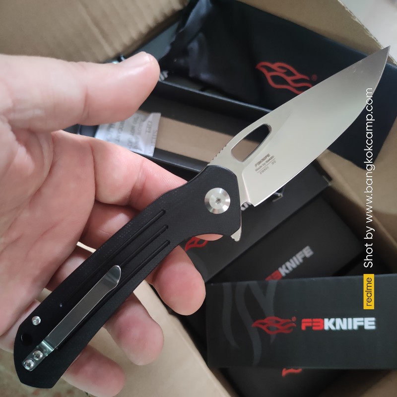 รุ่นล่าสุดปี2021 มีดพับ Ganzo กานโซ่ รุ่น FH921 D2 Steel ของแท้ 100%