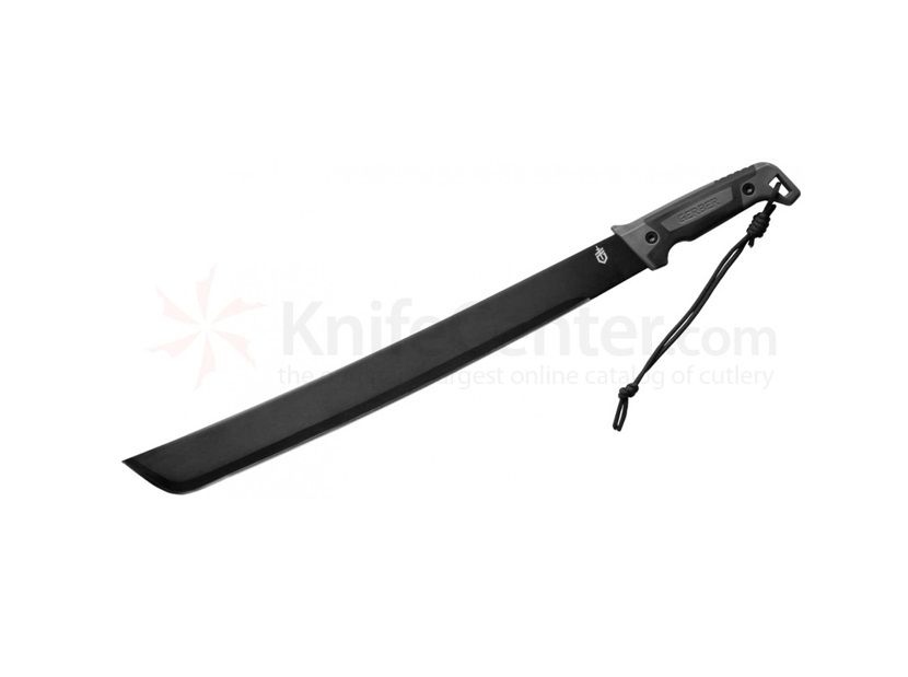 มีดเดินป่า มีดใบตาย Gerber Gator Bush Machete 17.9" Blade, Gator Grip Handle - 31-002848