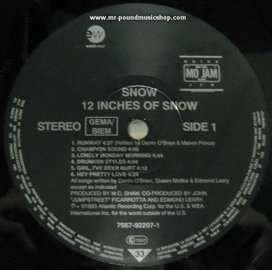 Snow - 12 Inches of Snow