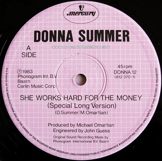 Donna Summer - She Works Hards For The Money